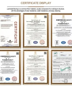 Lvt Click System Commerical 100% Waterproof Flooring Vinyl/Spc/PVC/Lvt Flooring Eir Surface - Image 4